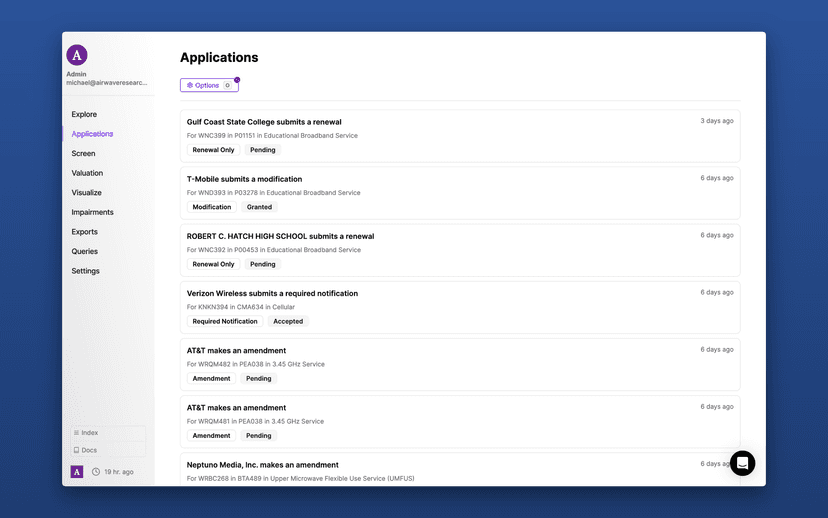 Introducing the Applications Module